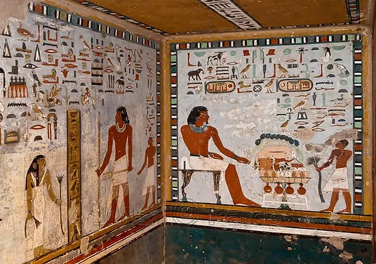 The Tombs Of The Nobles In Aswan
