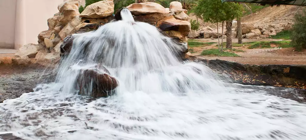Natural hot springs in The UAE